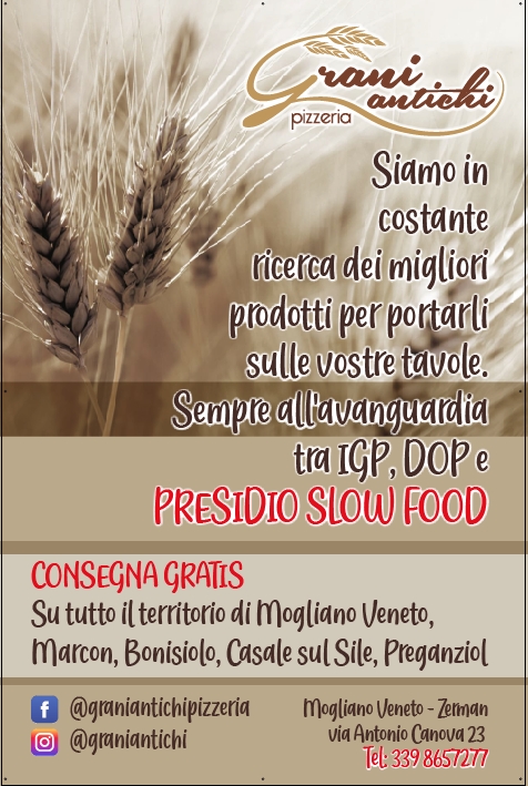 Menu Pizzeria Grani Antichi - Mogliano Veneto-1