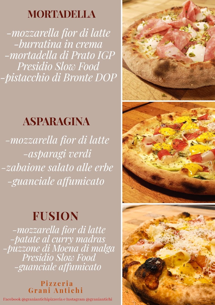 Menu Pizzeria Grani Antichi - Mogliano Veneto-2